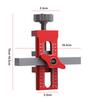 Cabinet Door Quick Leveling Device 2 in 1 Positioning Installation Jig Door Panel Mounting Rebounding Device Drilling Locator