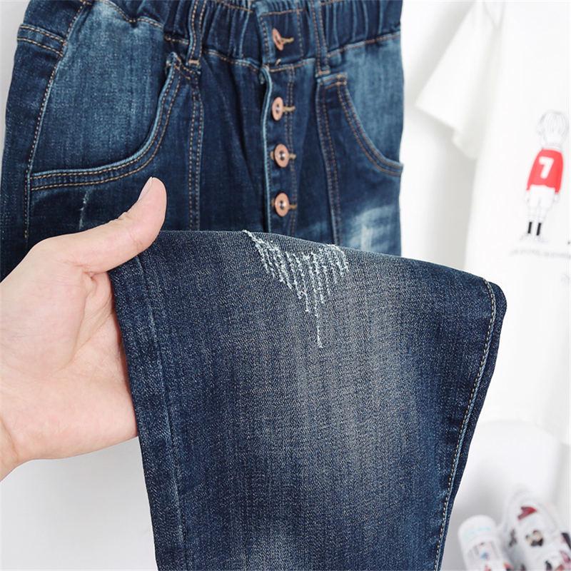 High Waist Ladies Vintage Plus Size Harem Pants Loose Boyfriend Denim Jeans Streetwear Trousers