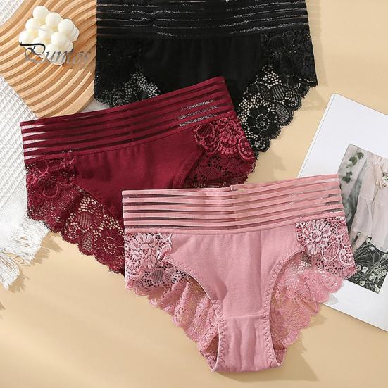 Женское нижнее белье-бикини, дышащие хлопковые трусики, женские эластичные хипстерские мягкие трусы, кружевные трусы для повседневной носки