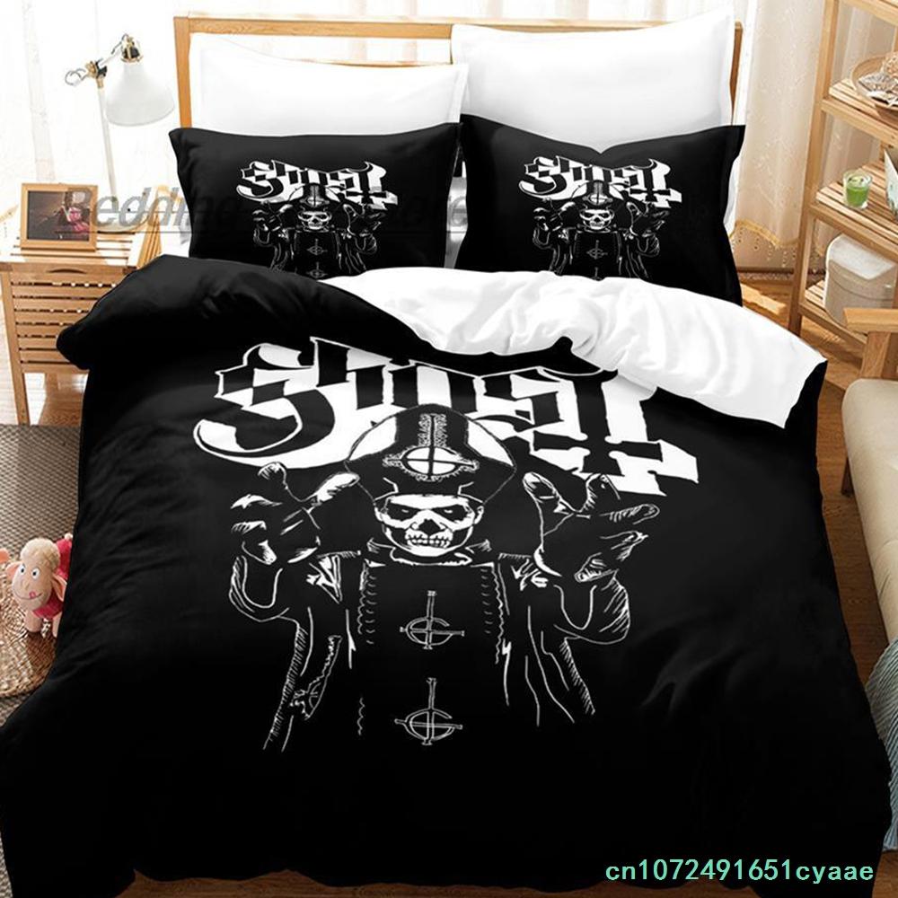Комплект постельного белья Ghost Rock Band Tank Single Twin Full Queen King Size Комплект постельного белья Aldult Kid Bedroom Duvetcover Sets 3D Print