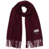Buyer Pure Cashmere 20 Colors for Men and Solid Large Stole 100% Stole, Available, Women, Color, Thick, Large, (Wine), FT60L-5095a