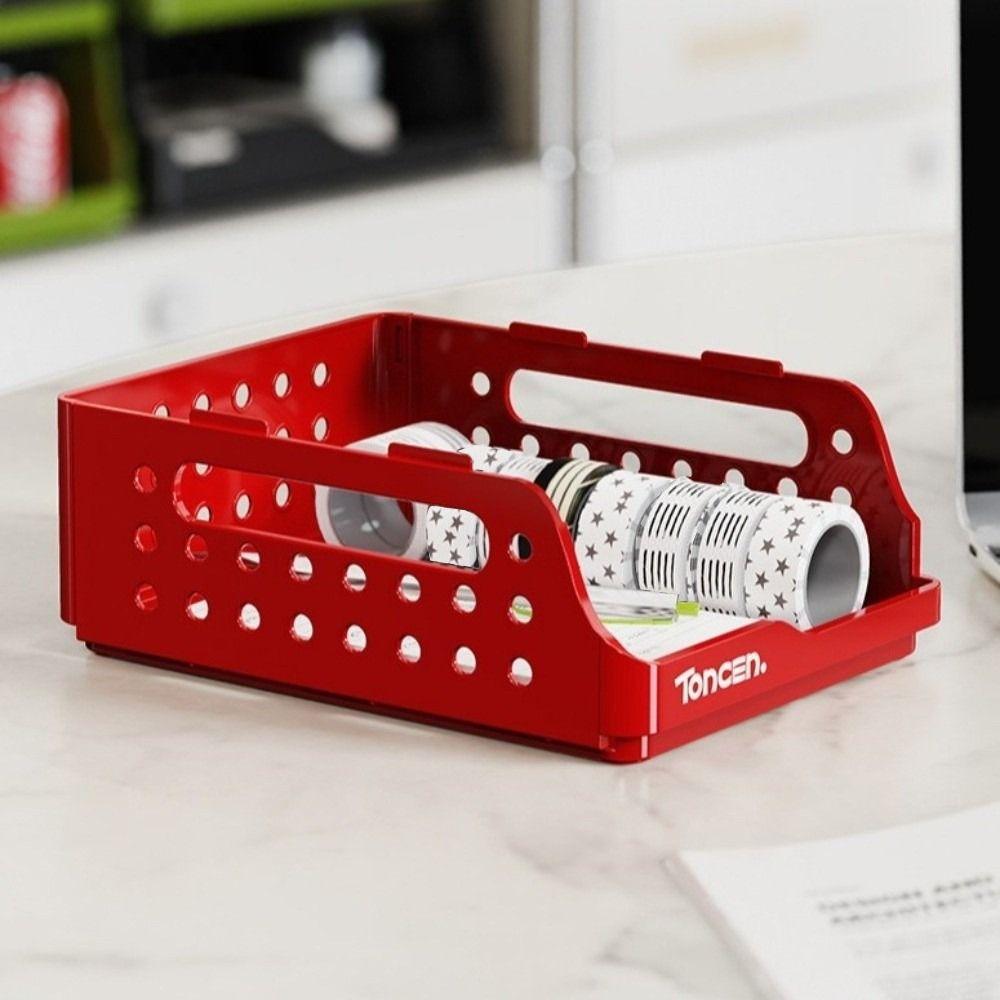 Перфорированная доска Складная настольная книжная полка Пластиковый органайзер с ящиками Настольная полка для хранения Студенческая учеба