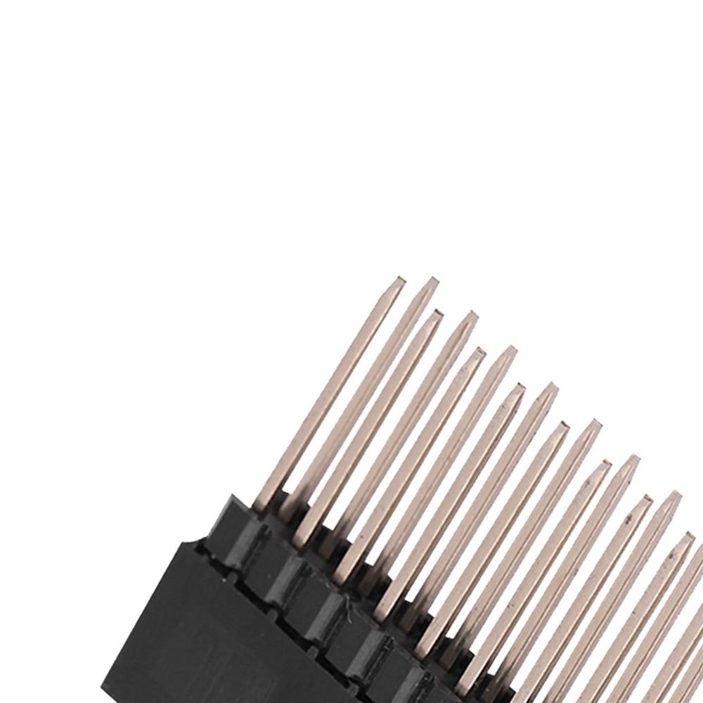 8Pcs Dual Row Female Pin Headers 2x20 Pins Header Pin Socket DIY Electronics
