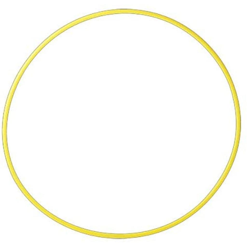 SASAKI Rhythmic Gymnastics Apparatus Standard Lemon 80cm M13 Hoop, Yellow, Diameter,