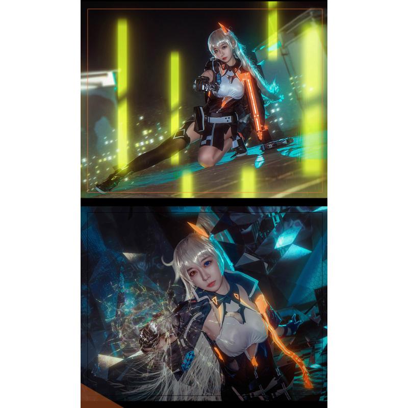 Game Impact 3 Kiana Kaslana Косплэй костюм женское сексуальное платье 3D головной убор перчатки накидка плащ униформа одежда для вечеринки на Хэллоуин