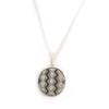 Altesse [N3070] - Серебряное колье «Сисси» черно-белое