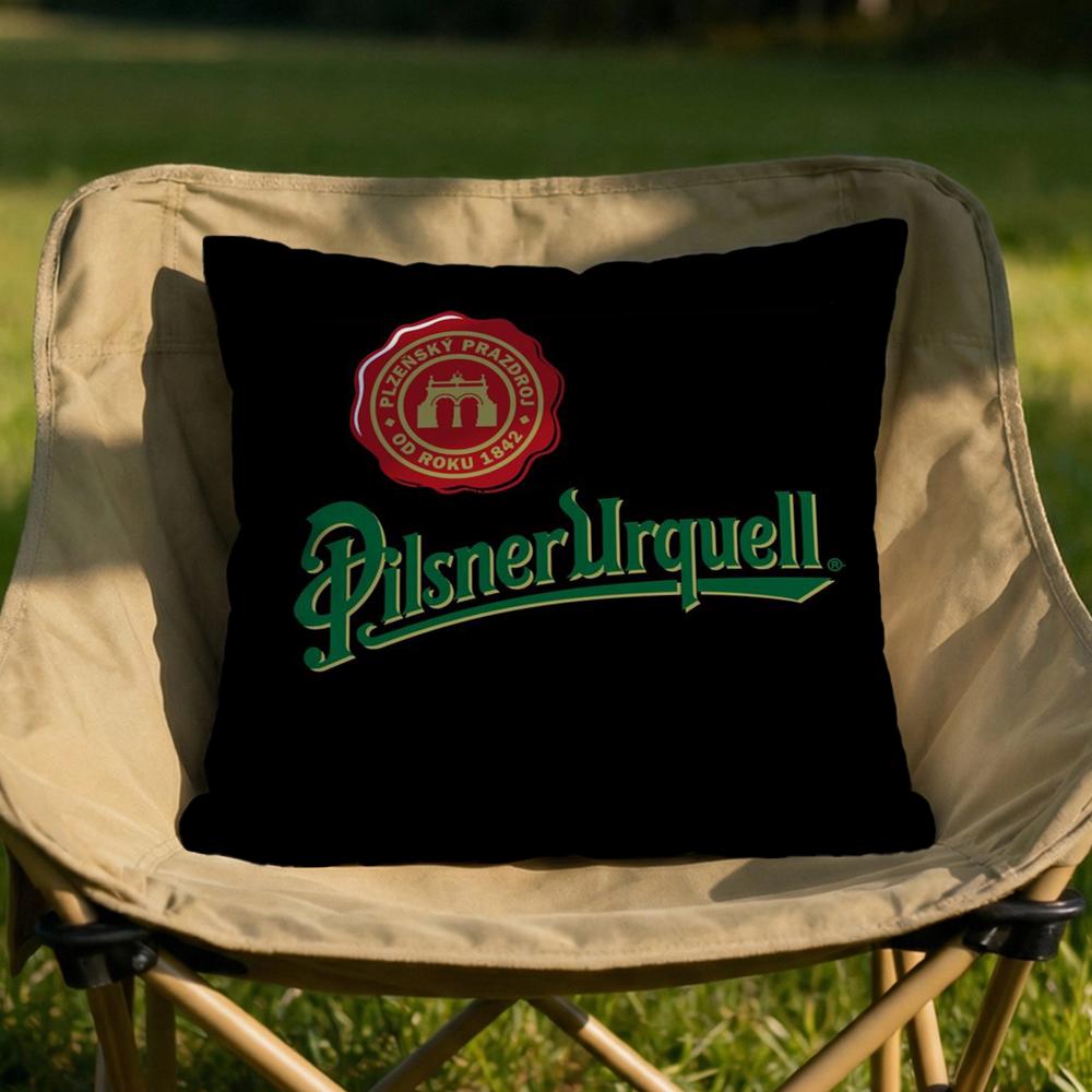 PPilsner UUrquell Cushion Cover Soft Reversible Durable Pillow Cover MultiScene Use for Home Car Daily Comfort