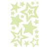 Home Decoration Glow In Dark Fluorescent Bubble Sticker 3D Luminous Decal Wall Art Stars Dots