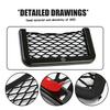 AAVU1 For Benz Car Multifunction Resilient Storage Nets Seat Organizer Pocket Storage Accessories AMG CLA CLS C180 C200 W204 W205