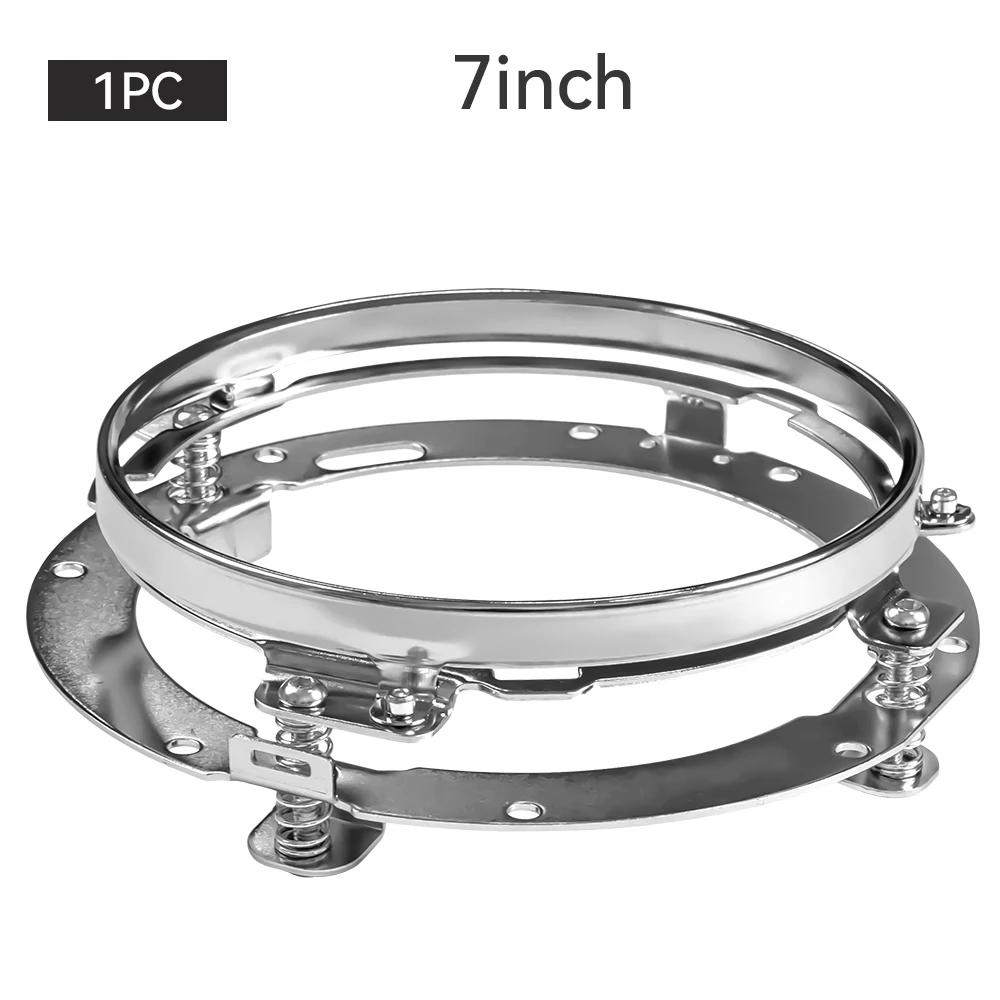 For 7'' Headlamp Mount Lamp Holder for Wrangler JK TJ Motorcycles 1PC/2PCS Mounting Bracket for 7 inch LED Headlight Ring