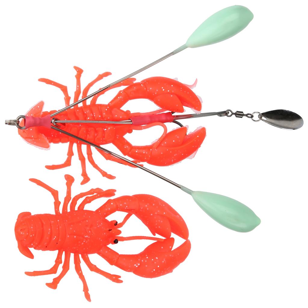 Artificial Simulation Large Lobster Lure Bait Deep Sea Trolling Fishing Accessoryred