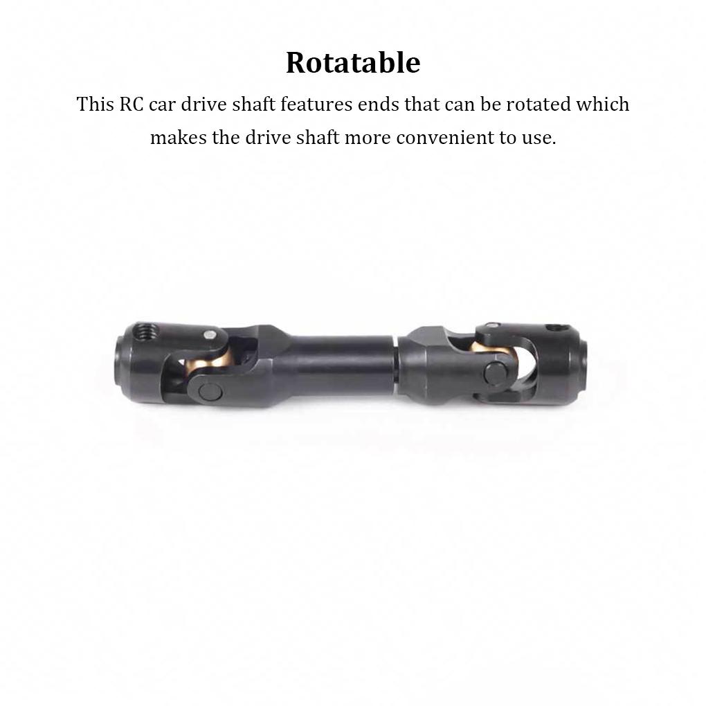 RC Car Rotatable Drive Shaft Remote Control Vehicle Driveshafts Automotive Toys Repair Upgrade Spare Parts Replacement for TRX4