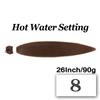 Braiding Hair Pre-stretched 26 Inch Purple Hair Extensions for Crochet Braids Synthetic Hair DIY Pink Red Jumbo Ponytail Braid