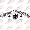 Текст Euro Empire для Наклейки на Автомобиль Баннер на Лобовое Стекло Декорация Заднего Стекла Внешние Аксессуары Водонепроницаемые ПВХ Виниловые Наклейки