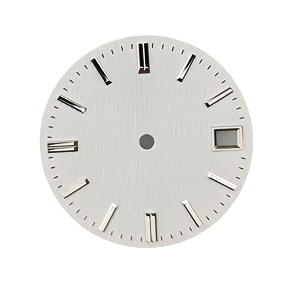 Циферблат NH35 28,5 мм Циферблат Часов S Циферблат Зеленый Люминесцентный Циферблат Подходит для Механизма NH35 NH36 Аксессуары для Часов 2025