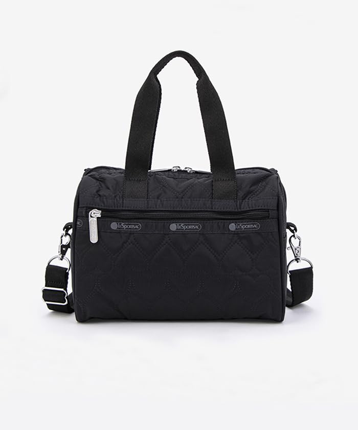 Официальная сумка через плечо EVERYDAY SM Black Heart Deboss [LeSportsac] SATCHEL/3868 Женская