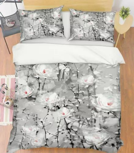 Comforter Oil Painting Flower Bed Decoration First Choice Gift Suitable For Children Boys Girls And Adults Soft Breathable