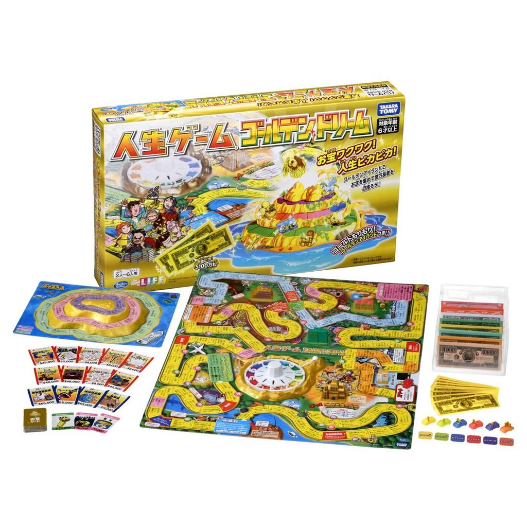 TAKARA TOMY Игра жизни Золотая Мечта