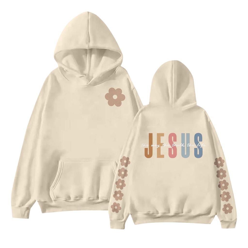 Женская мода с принтом, длинный рукав, свободная толстовка, верхняя часть, осенняя толстовка с капюшоном