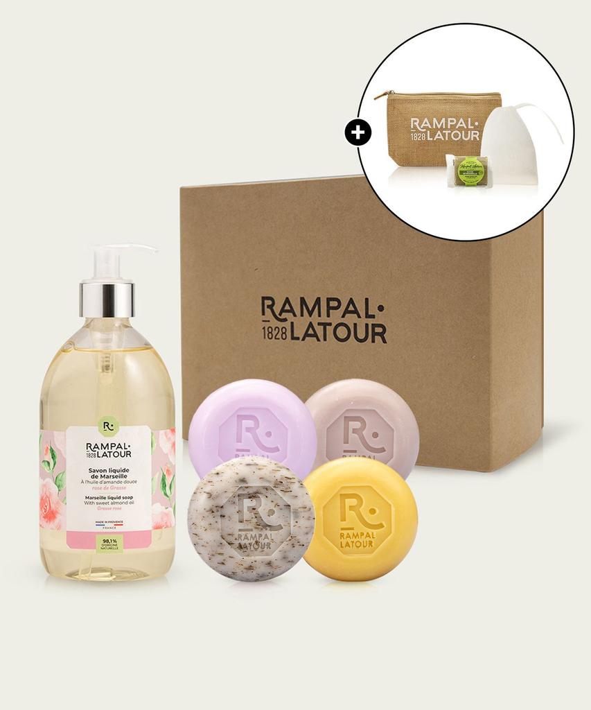 Sabon Liquid & Sabon Longe 5-Piece Gift Set (Rose)