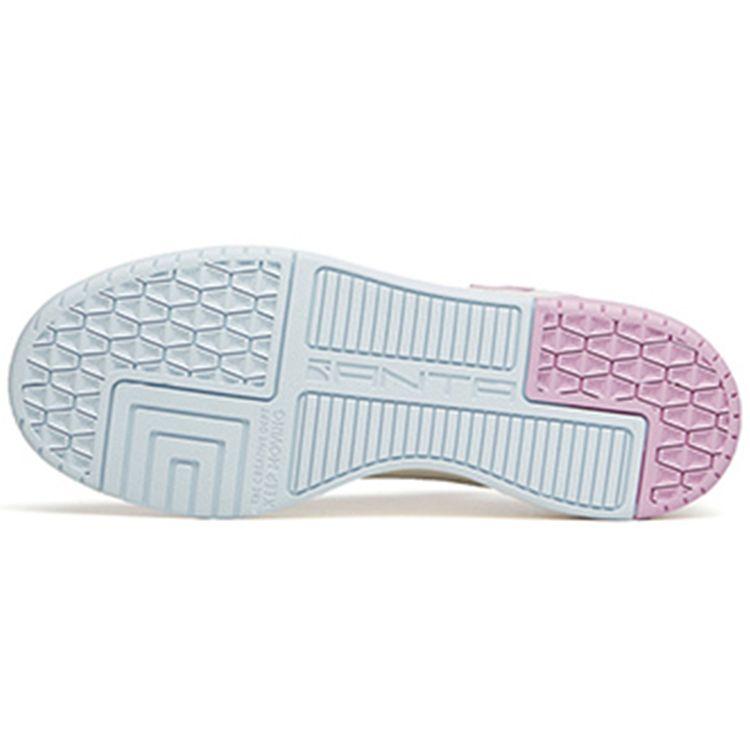 Anta Кроссовки для скейтбординга Lifestyle Series с нескользящей подошвой, женские, белые, фиолетовые, 922138005-4