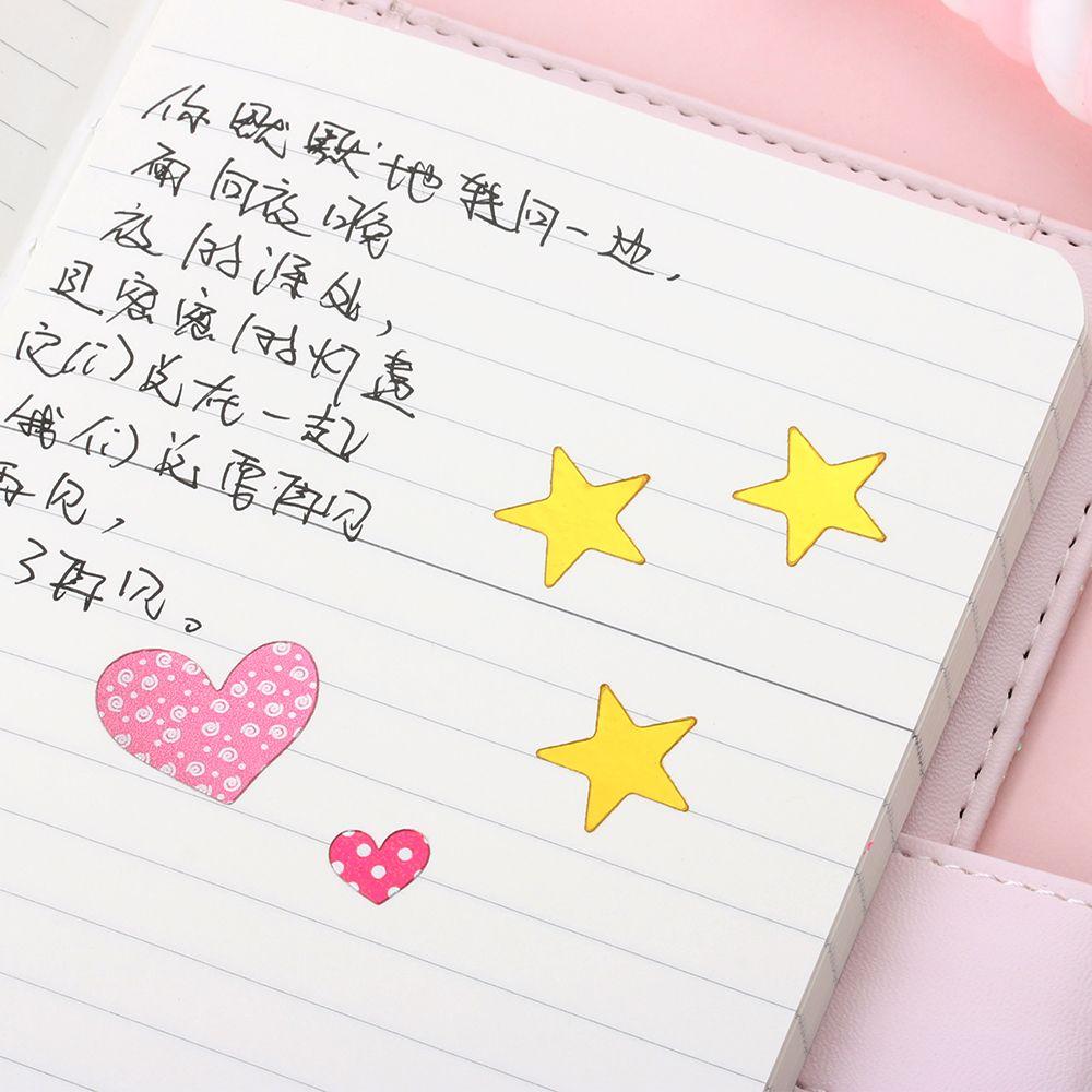 Этикетка со смайликом пятиконечная звезда декор для фотоальбома канцелярские наклейки наклейки с наградой позолота