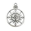 50 Pcs Craft Supplies Nautical Ship Wheel Anchor Lig Charms Pendants for Crafting, Jewelry Findings Making Accessory For fIY Necklace Bracelet