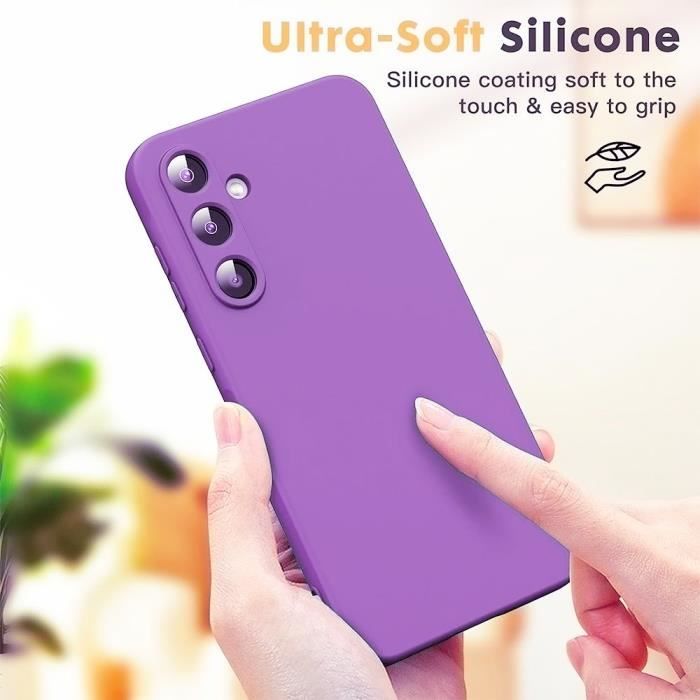 Coque - Samsung - Galaxy A06 - Silicone Souple - Protection Anti-Rayures - Ultra-légère