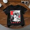 NARUTO Kawiai Black Tshirts for Boys Girls Anime Cartoon Printed Shortsleeved Top Children Summer Fashion Cute Tshirt Gifts