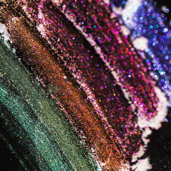 Yousheng Aurora Effect Nail Glitter Powder Ice Penetration Colorful Mirror Neon Dust Nail Art Chrome Pigment для женщин