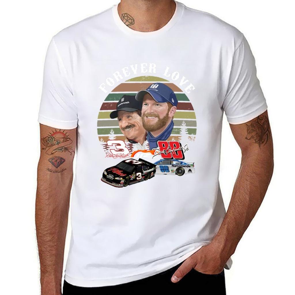 Forever Love Dale Sport Earnhardt And Dale Tshirt T Shirts For Unisex Pack White T Shirt Unisex Plain Tshirt