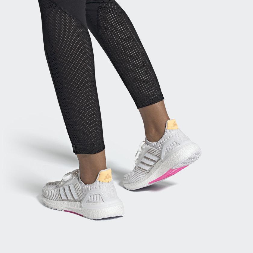 adidas UltraBoost DNA CC_1 White Acid Orange Женские кроссовки Cloud-White FZ2548