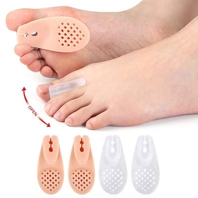 1 пара шлепанцев с разделителями для пальцев, массажными узлами и амортизацией для комфорта в течение всего дня, дизайн с поддержкой свода стопы