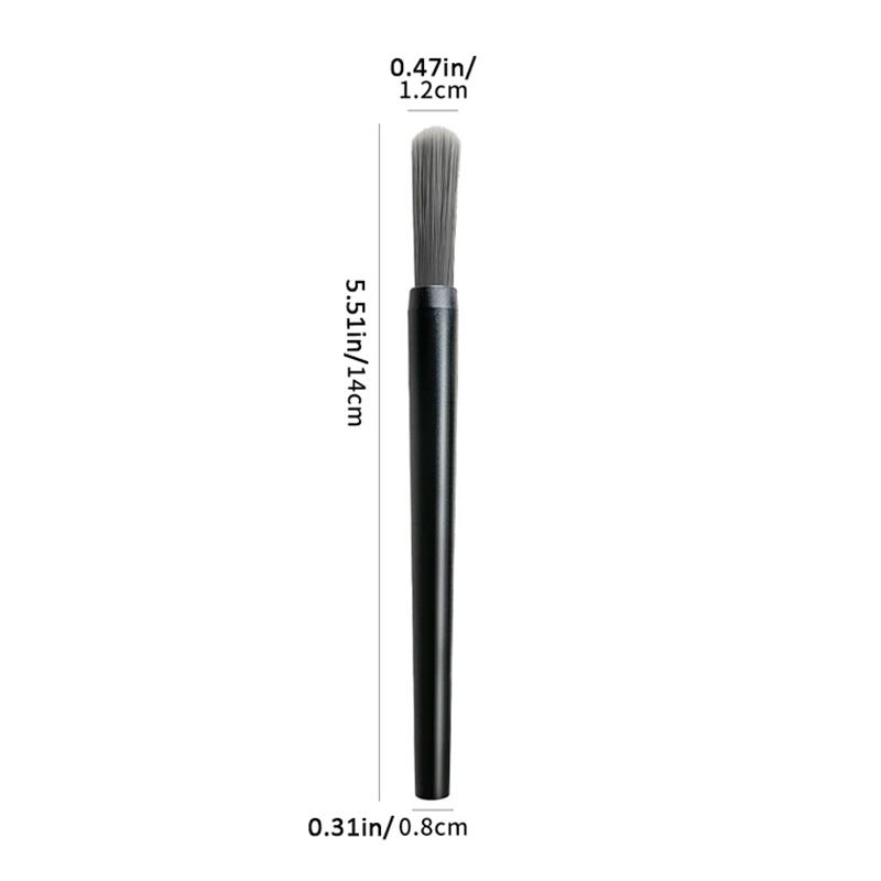 Нейлоновая щетка для чистки кофемолки с пластиковой ручкой, щетка для удаления пыли с эспрессо-зерна, кухонные принадлежности для бариста