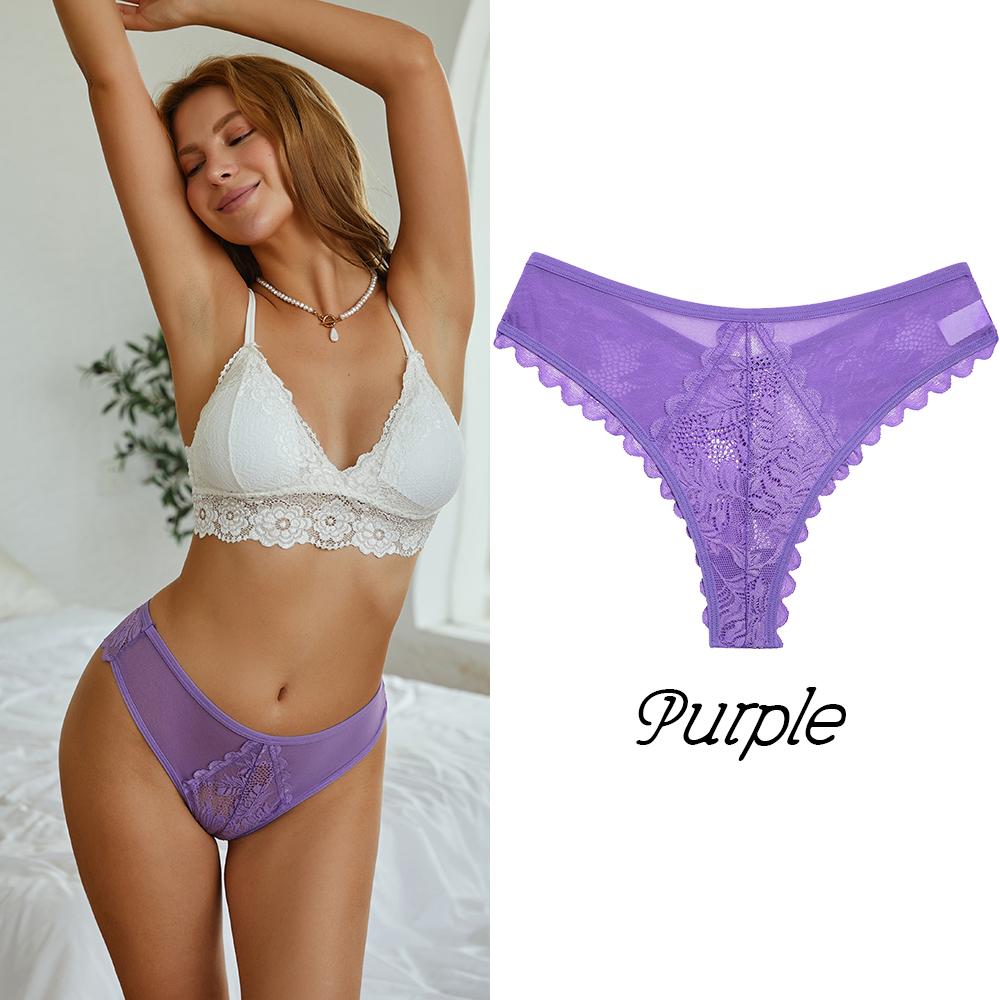 FINETOO Сексуальное удобное женское нижнее белье, кружевное нижнее белье, женские трусики, стринги с низкой талией, ажурные стринги, женские однотонные трусы