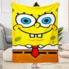 Spongebob Snail Adventure Blanket Comfortable Perfect for Picnics Livingroom Office Four Seasons Universal Stylish Decor Gifts For Family Or Friends