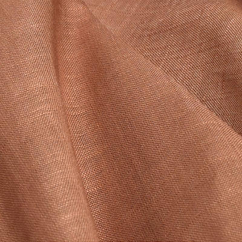 Летняя тонкая фактурная льняная ткань, слегка жесткая, для DIY шитья, рубашки Ханьфу, одежда в дзен-стиле, куртки с защитой от УФ-излучения и солнца