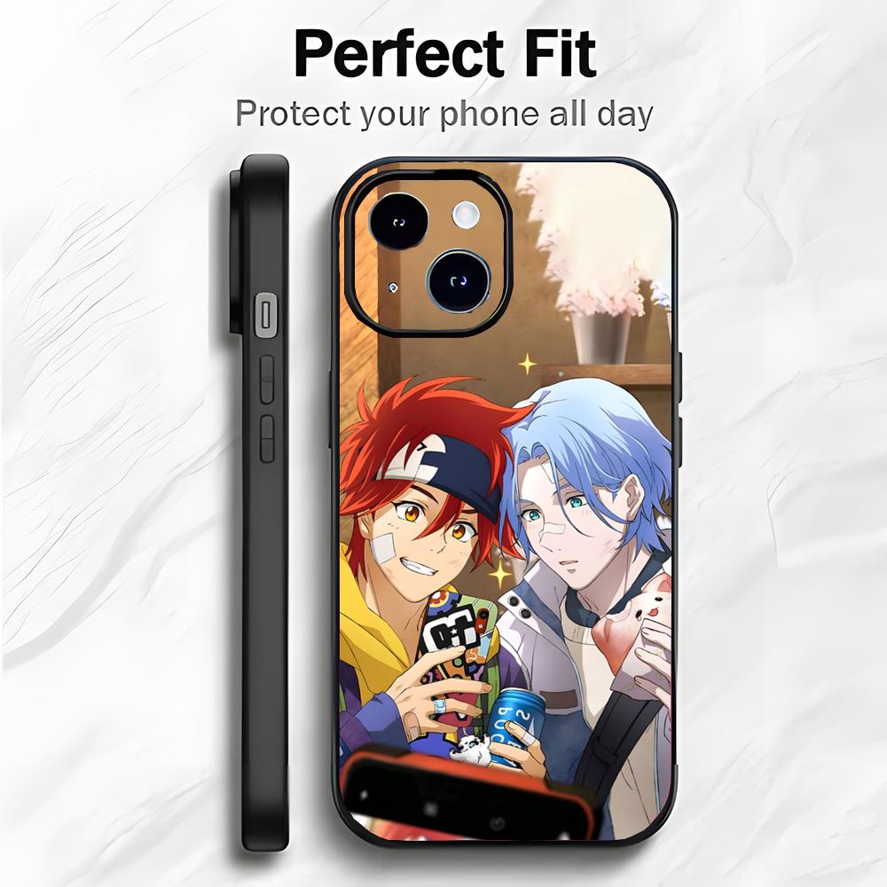 Cool Japanese Anime S-SK8 the Infinity Phone Case Phone Case Soft Packaging Lightweight For iPhone17 16 15 14 13ProMax