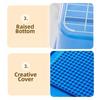 Dustproof Children's Toy Organizer Stackable Particle Holder Building Blocks Storage Box  Household
