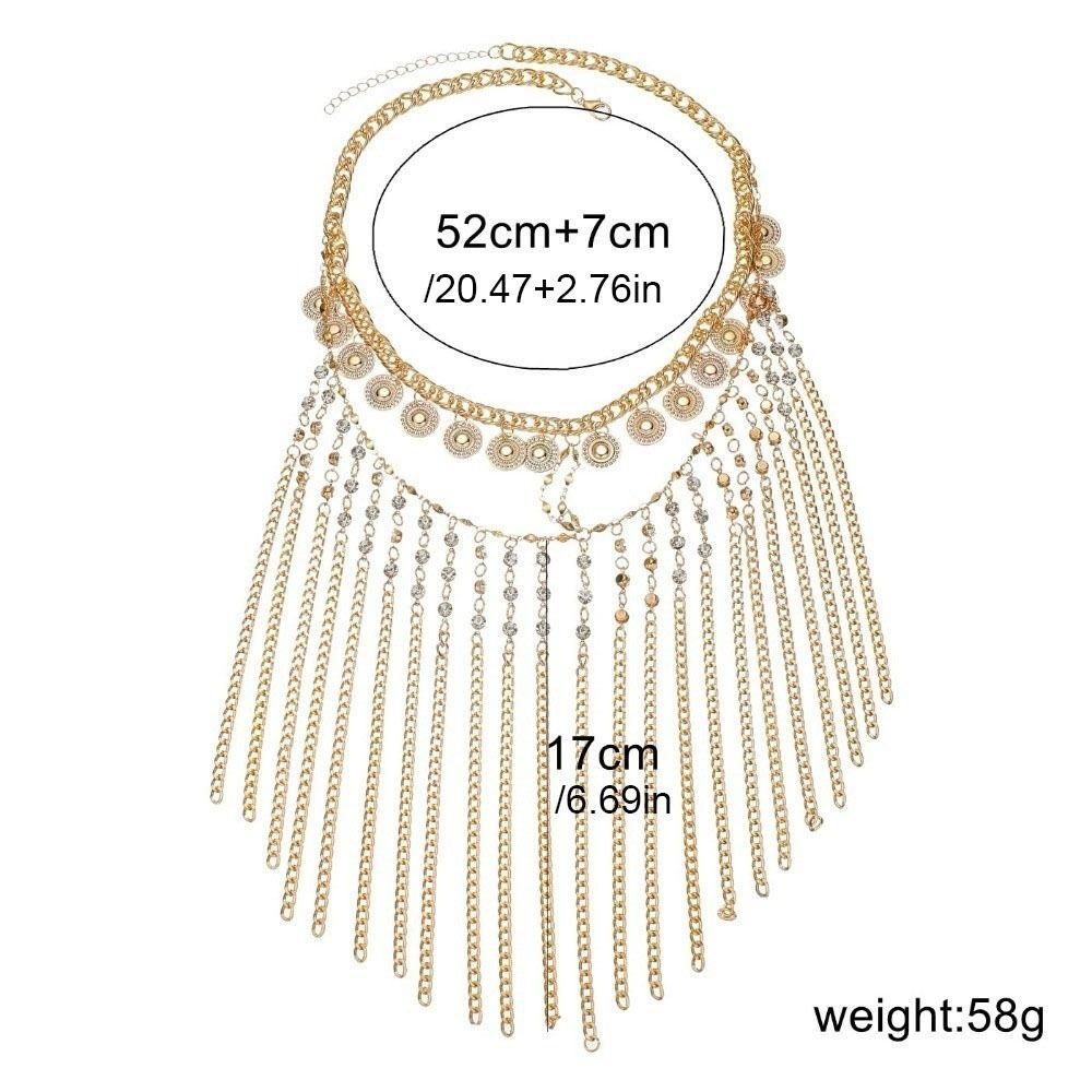 Rhinestone Curtain Head Chain Coin Bell Masquerade Mask Fashion Belly Dance Face Veil  Middle East