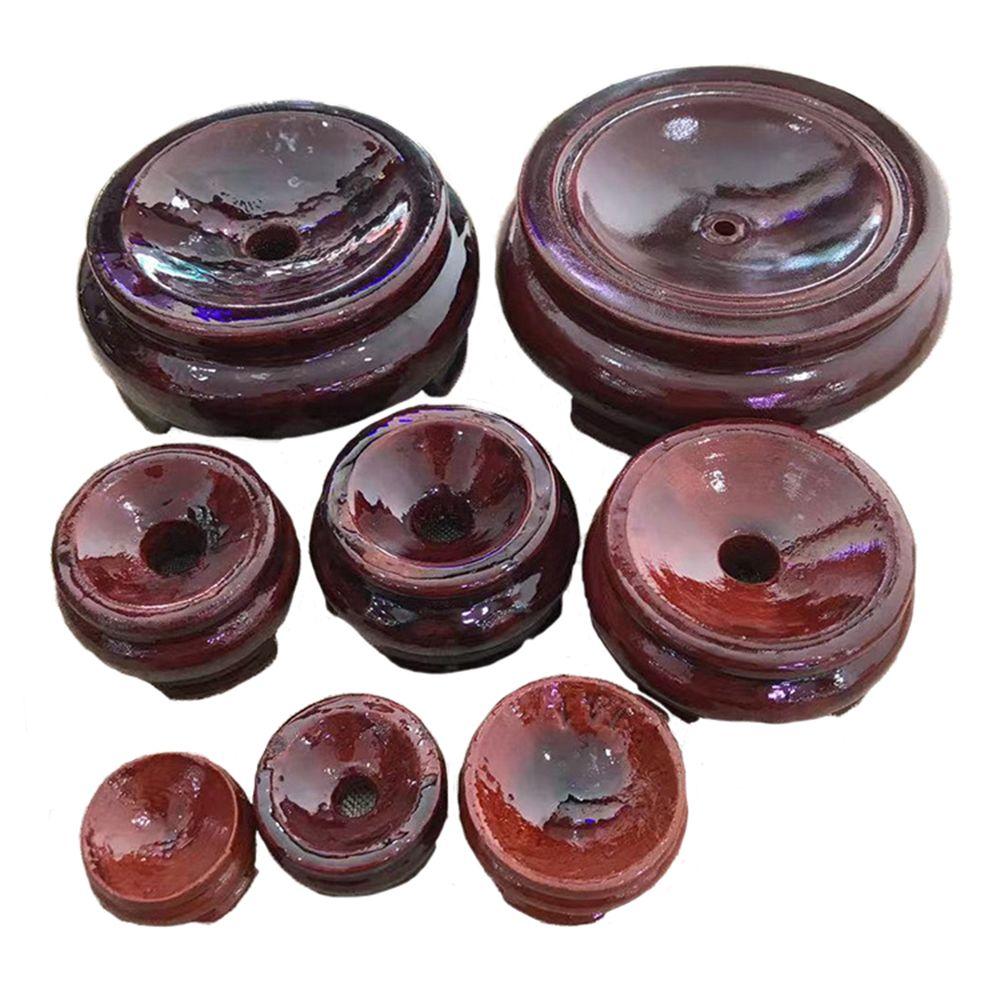 Фиксированное сиденье, украшение для дома, деревянный держатель, основание для хрустального шара, пьедестал, миниатюрная подставка для дисплея