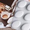 Силиконовая форма для кофейных зерен - Антипригарная форма для выпечки для изготовления шоколада, конфет, печенья, различных поделок (Универсальное использование) лепешки
