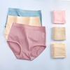 Stylish Women Underpants Solid Color Protective Stretchy Pure Color Ladies Briefs Women Underwear