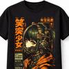 Киберпанк Аниме Девушка Робот Японская Sci-Fi Графика Унисекс Футболка