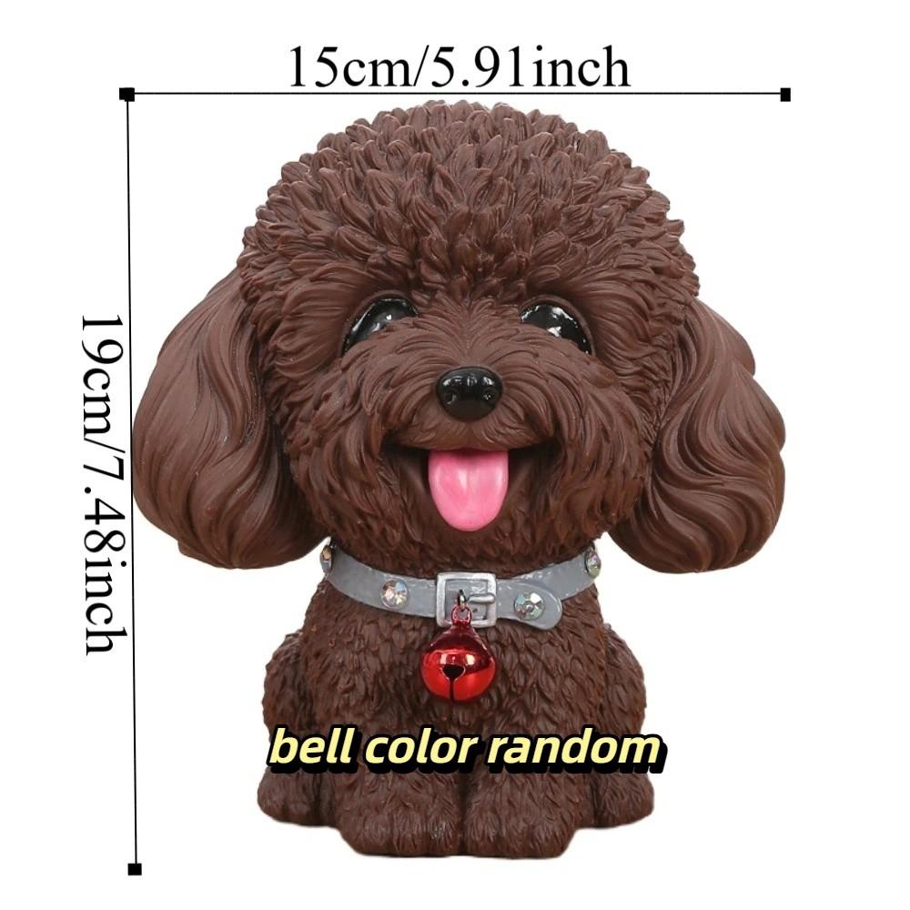 Large Capacity Animal Saving Box Savings Tank Zodiac Dog Ornaments Dog Piggy Bank Decor Gift