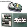 18V Lithium Battery Charging Board Complete Set Materials Circuit Board for Makita BL1850B/BL1840B
