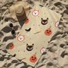 Halloween Cartoon Ghosts Pumpkins Bats Beach Towel Bath Towels Microfiber Quick Dry Sand Free Beach Yoga Spa Gym Pool