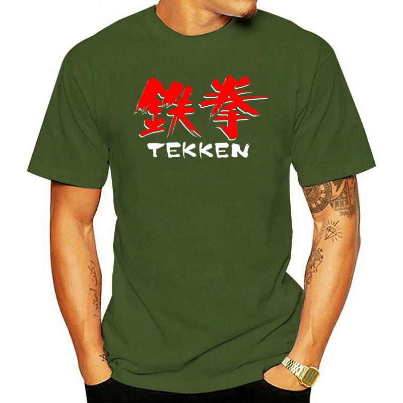 Мужская футболка Tekken CLASSIC LOGO - футболка 100% хлопок-черный @096712