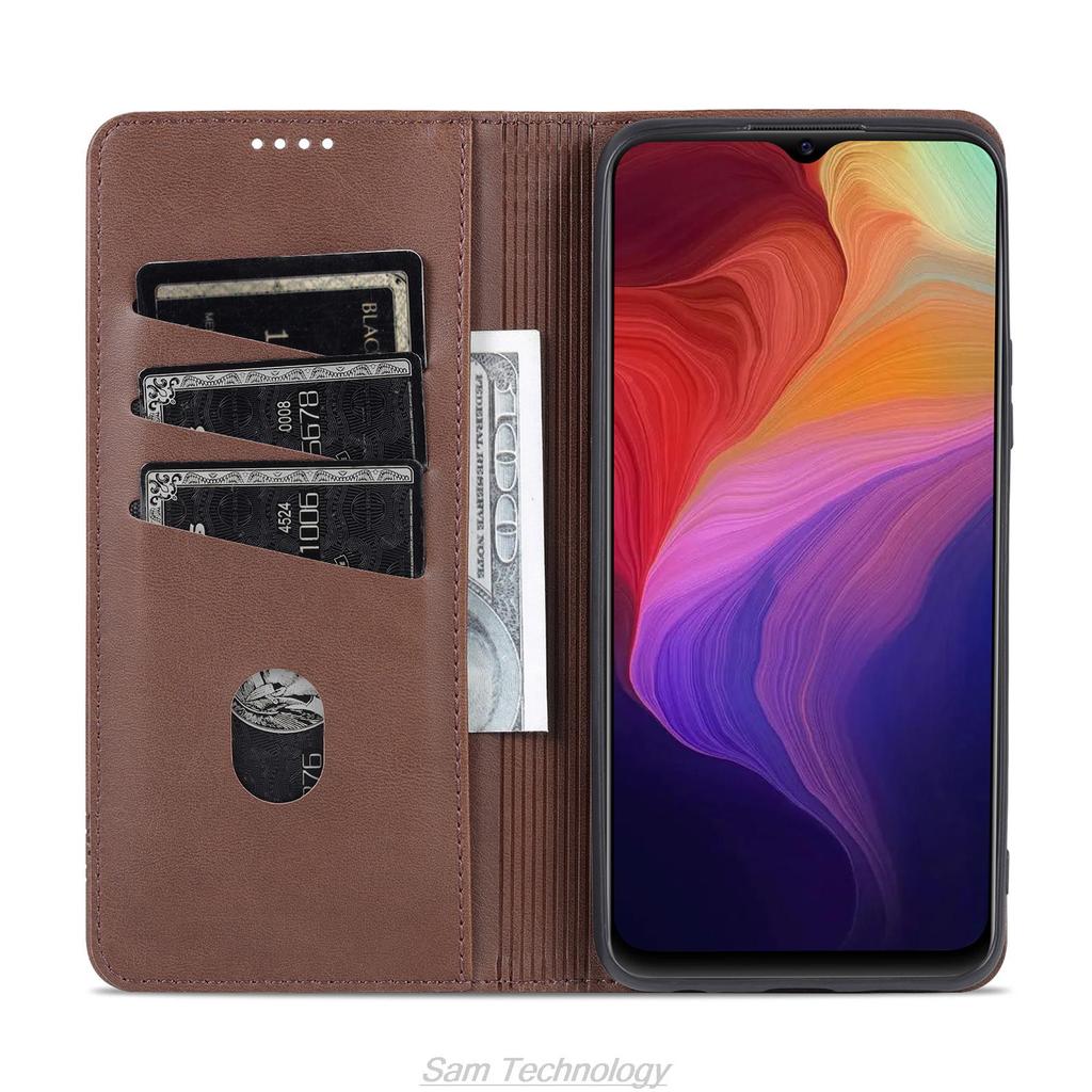 Роскошный магнитный адсорбционный кожаный чехол для Vivo Y15A Y15s Y15c чехол-книжка защитный чехол Capa Fundas Coque