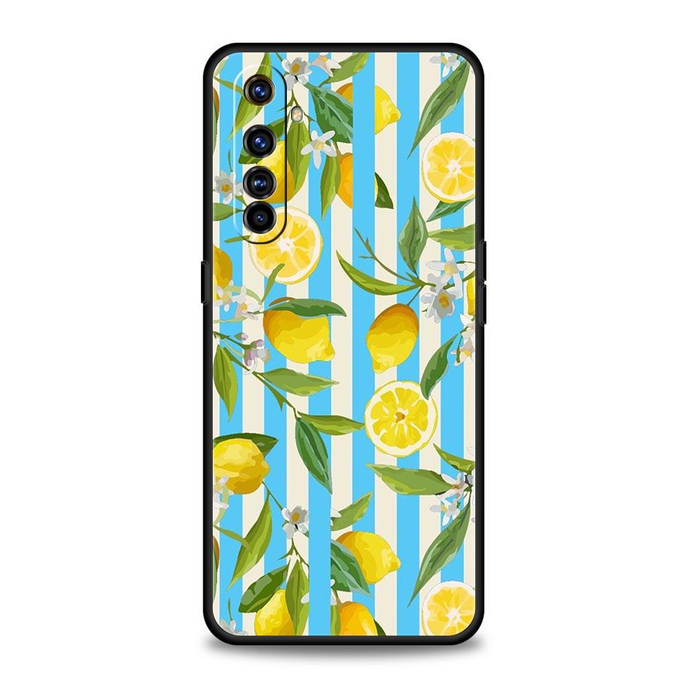 Средиземноморский лимон для Realme 11 10 9 8 5G 7 6 GT2 Pro Plus C21 C11 C25 C35 силиконовый чехол для Realme GT Neo 2 3 3T чехол для телефона